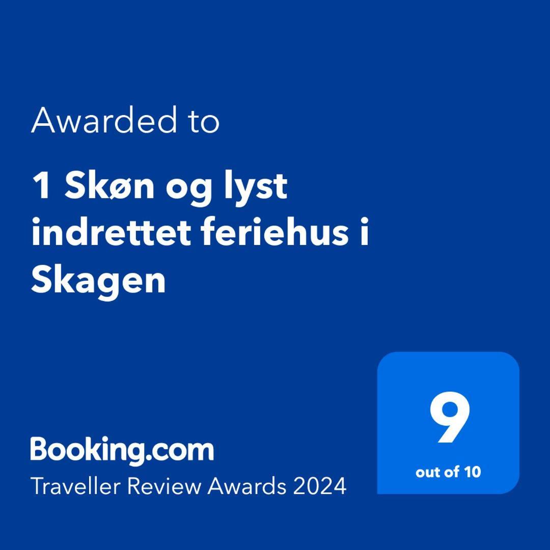 1 Skon Og Lyst Indrettet Feriehus I Skagen Exteriör bild